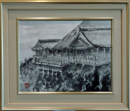 「清水寺」　F６　石坂和明