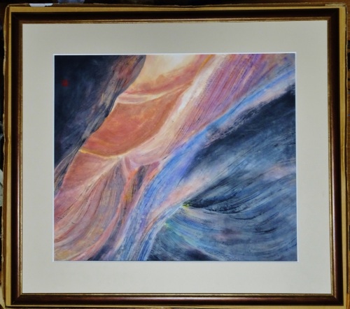 「前神話迷彩窟」　Ｆ10　河原公治