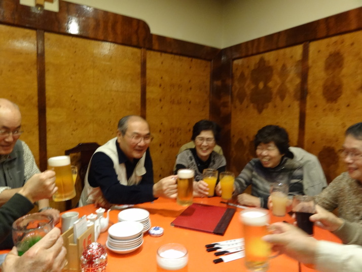 中華街で親睦会