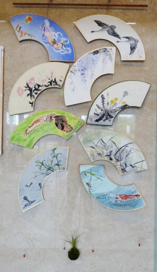 扇面画　共同作品