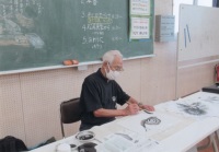 鳶尾小児童水墨画教室　6