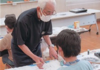 鳶尾小児童水墨画教室　8