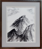 「天空への道」　　前島悦子