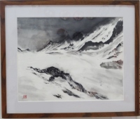 「クレバス」　　須永文江