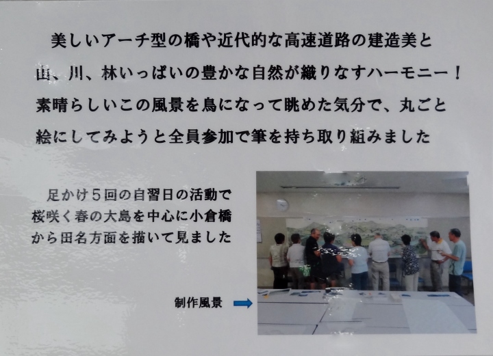 絵巻制作風景　解説